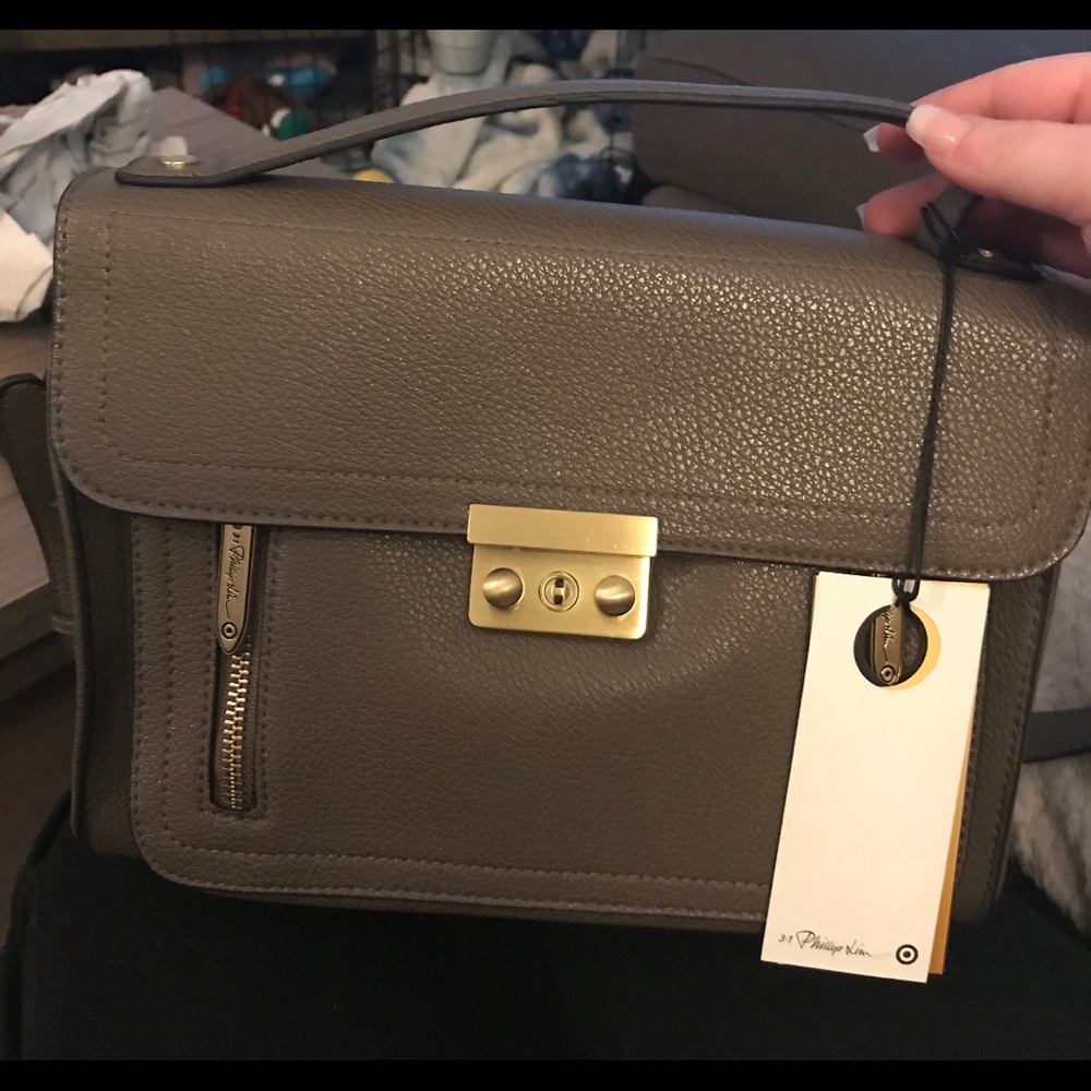 Phillip Lim Target Crossbody Taupe